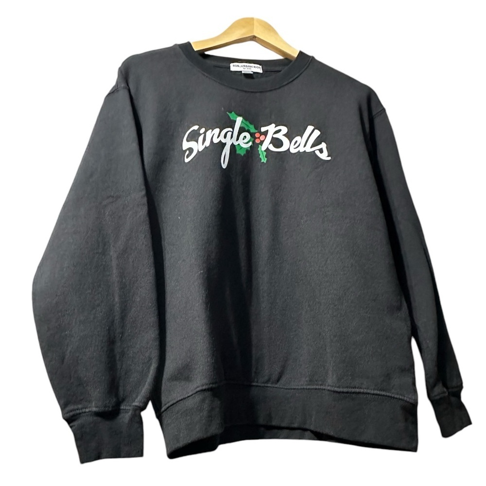 Sub_Urban Riot Single Bells Graphic Sweatshirt Christmas Holiday Sweatshirt
